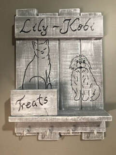 Pet Treat Shelf
