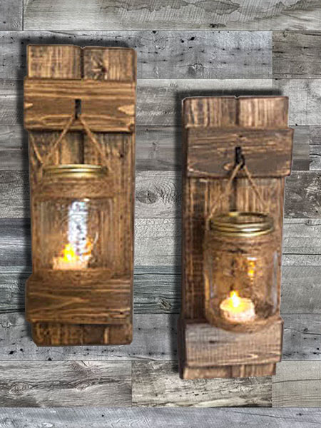 Mason Jar Lanterns SET